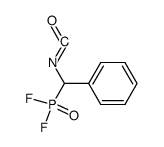 α-(difluorophosphinyl)benzyl isocyanate结构式