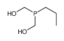 [hydroxymethyl(propyl)phosphanyl]methanol Structure