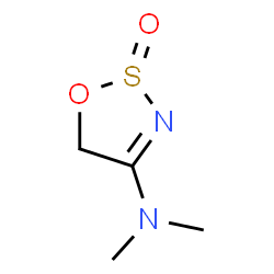 5H-1,2,3-Oxathiazol-4-amine,N,N-dimethyl-,2-oxide(9CI)结构式