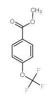 4-三氟甲氧基苯甲酸甲酯结构式