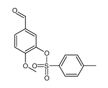 5-Formyl-2-methoxyphenyl 4-methylbenzenesulfonate结构式
