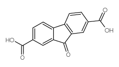 9-fluorenone-2,7-dicarboxylic acid Structure