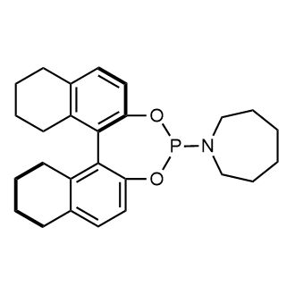 1-(((11bR)-8,9,10,11,12,13,14,15-八氢二萘并[2,1-d:1',2'-f][1,3,2]二氧杂膦-4-基)氮杂环庚烷结构式