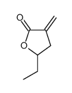 5-乙基-3-亚甲基二氢呋喃-2-酮结构式