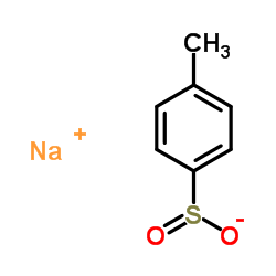 Sodium toluene-4-sulphinate Structure