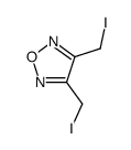 3,4-bis(iodomethyl)-1,2,5-oxadiazole结构式