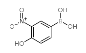 4-羟基-3-硝基苯硼酸结构式