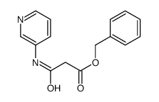 benzyl 3-oxo-3-(pyridin-3-ylamino)propanoate结构式