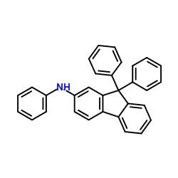 N,9,9-三苯基-9H-芴-2-胺结构式