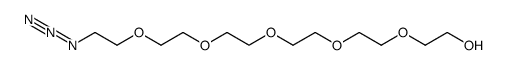 叠氮-六聚乙二醇结构式