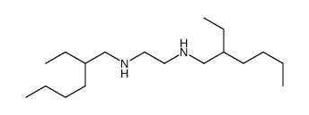 N,N'-bis(2-ethylhexyl)ethane-1,2-diamine结构式