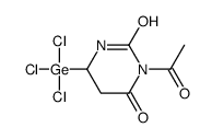 3-acetyl-6-trichlorogermyl-1,3-diazinane-2,4-dione Structure