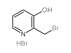 2-BROMOMETHYL-3-HYDROXYPYRIDINEHYDROBROMIDE Structure