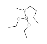 2,2-diethoxy-1,3-dimethyl-1,3,2-diazasilolidine结构式