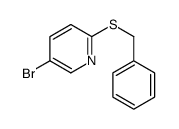 2-苄基硫代-5-溴吡啶结构式
