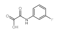 [(3-氟苯基)氨基](氧代)乙酸结构式