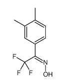 N-[1-(3,4-dimethylphenyl)-2,2,2-trifluoroethylidene]hydroxylamine结构式