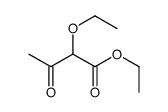 ethyl 2-ethoxy-3-oxobutanoate Structure