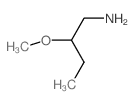 2-甲氧基丁胺结构式