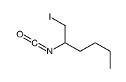 1-iodo-2-isocyanatohexane结构式