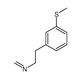 N-[2-(3-methylsulfanylphenyl)ethyl]methanimine Structure