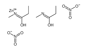 zinc,N-methylpropanamide,dinitrate Structure