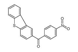 dibenzothiophen-2-yl-(4-nitrophenyl)methanone结构式