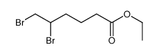 ethyl 5,6-dibromohexanoate结构式