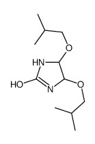 4,5-bis(2-methylpropoxy)imidazolidin-2-one结构式
