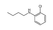 N-butyl-2-chlorobenzenamine Structure