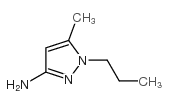 5-甲基-1-丙基-1H-吡唑-3-胺结构式