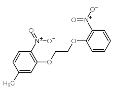 4-METHYL-1-NITRO-2-[2-(2-NITROPHENOXY)ETHOXY]-BENZENE Structure