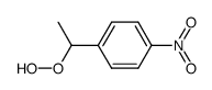 α-methyl-p-nitrobenzyl hydroperoxide结构式