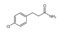 Benzenepropanamide, 4-chloro结构式