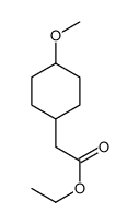 ethyl 2-(4-methoxycyclohexyl)acetate结构式