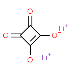 3,4-DIHYDROXY-3-CYCLOBUTENE-1,2-DIONE, DILITHIUM SALT Structure
