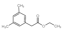 3,5-二甲基苯基乙酸乙酯结构式