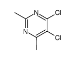 4,5-二氯-2,6-二甲基嘧啶结构式