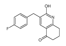 3-(4-氟苄基)-2-羟基-7,8-二氢喹啉-5(6H)-酮结构式