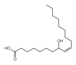 8-hydroxyoleic acid Structure