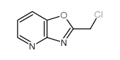 2-氯甲基噁唑并[4,5-b]吡啶结构式