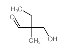 Butanal,2-(hydroxymethyl)-2-methyl- structure