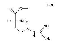 D-Arginine, Methyl ester, Monohydrochloride structure