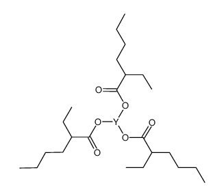 YTTRIUM (III) 2-ETHYLHEXANOATE structure