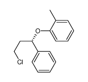 (S)-3-Chloro-1-phenyl-1-[2-methyl-phenoxyl]propane结构式