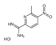 6-甲基-5-硝基吡啶甲酰胺盐酸盐结构式
