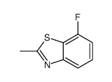 7-Fluoro-2-methyl-1,3-benzothiazole Structure