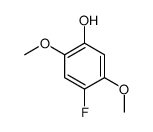 4-fluoro-2,5-dimethoxyphenol structure