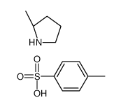 (S)-2-METHYLPYRROLIDINE 4-METHYLBENZENESULFONATE Structure