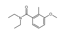 N,N-diethyl-3-methoxy-2-methylbenzamide Structure